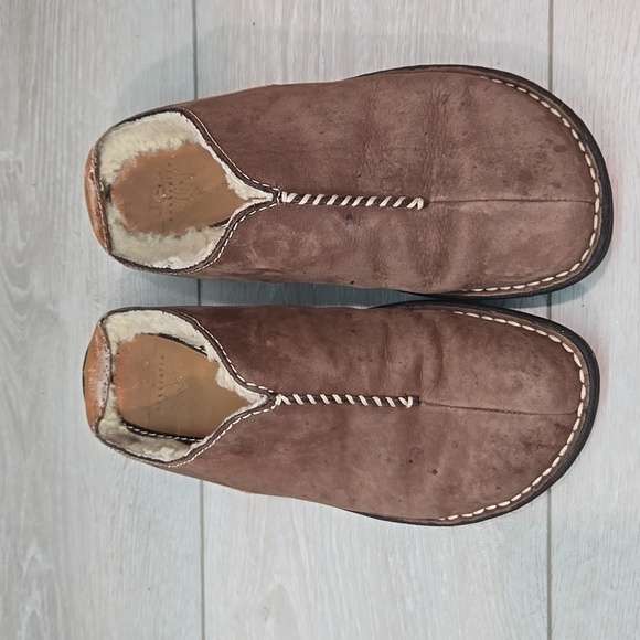 Ugg Australia Women Kohala Brown Suede Slip-On Shoes Clog Mule Sz 7 - Picture 4 of 11